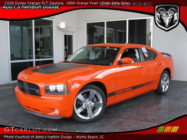 2008 Dodge Charger R/T Daytona in HEMI Orange Pearl
