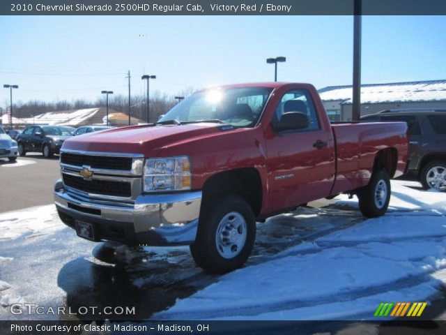 2010 Chevrolet Silverado 2500HD Regular Cab in Victory Red