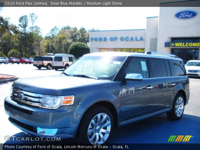 2010 Ford Flex Limited in Steel Blue Metallic