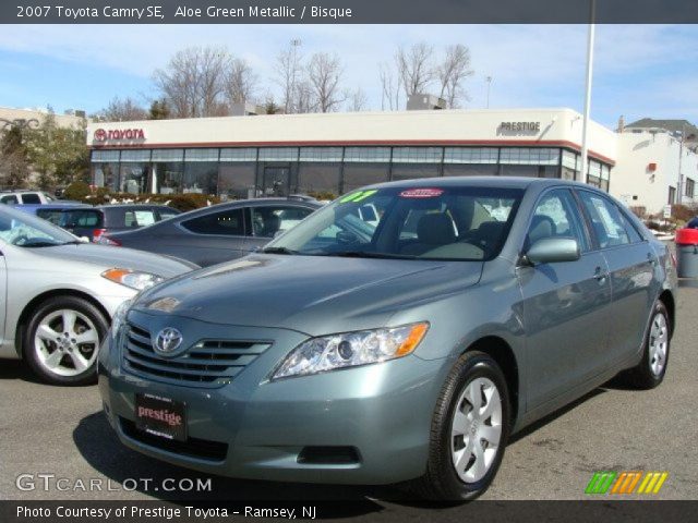 2007 Toyota Camry SE in Aloe Green Metallic