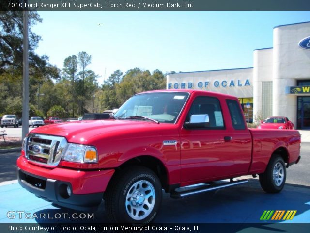 2010 Ford Ranger XLT SuperCab in Torch Red