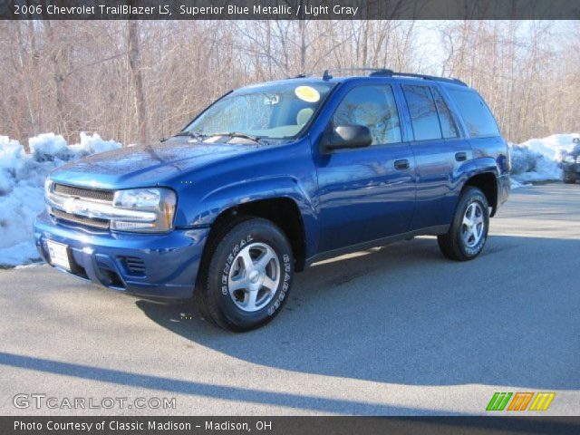 2006 Chevrolet TrailBlazer LS in Superior Blue Metallic