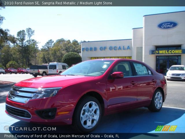 2010 Ford Fusion SE in Sangria Red Metallic