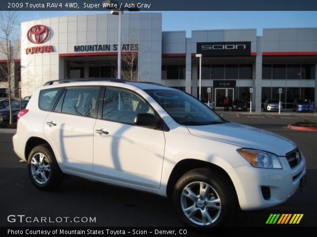 2009 Toyota RAV4 4WD in Super White