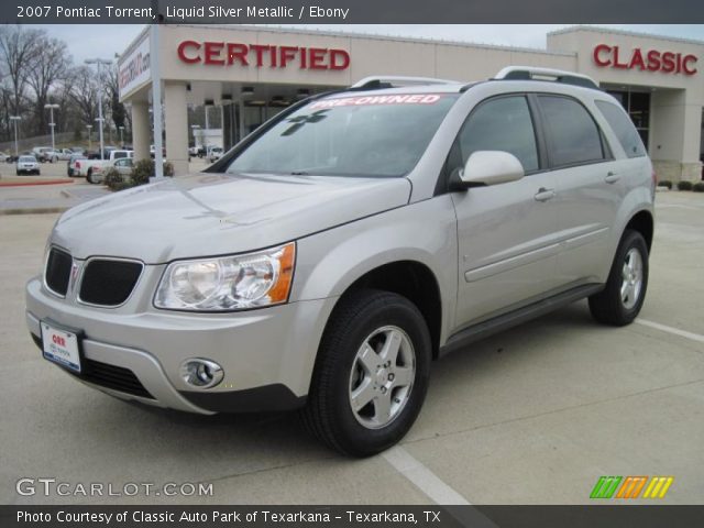 2007 Pontiac Torrent  in Liquid Silver Metallic