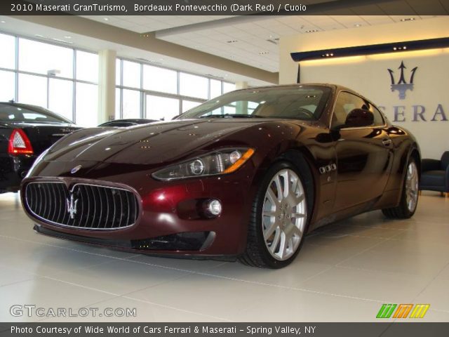 2010 Maserati GranTurismo  in Bordeaux Pontevecchio (Dark Red)