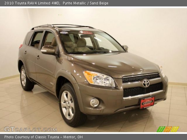 2010 Toyota RAV4 Limited 4WD in Pyrite Metallic