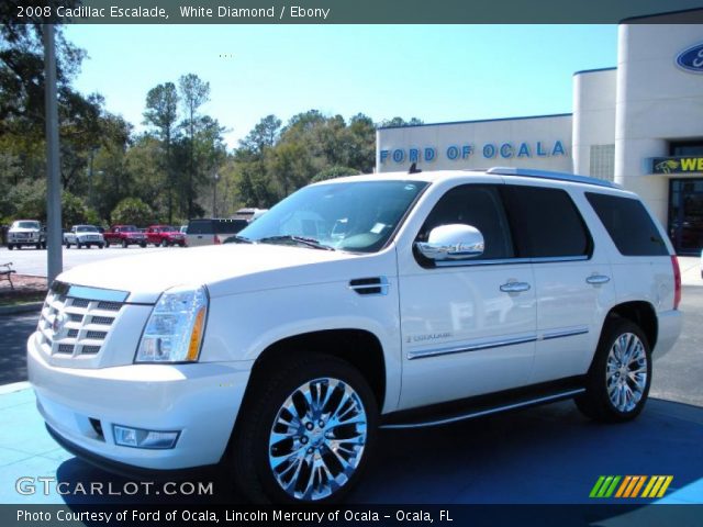 2008 Cadillac Escalade  in White Diamond