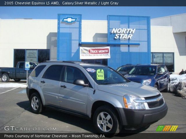 2005 Chevrolet Equinox LS AWD in Galaxy Silver Metallic