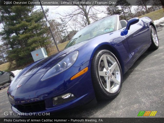 2006 Chevrolet Corvette Convertible in LeMans Blue Metallic