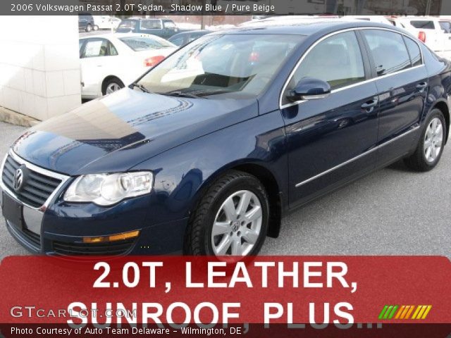 2006 Volkswagen Passat 2.0T Sedan in Shadow Blue