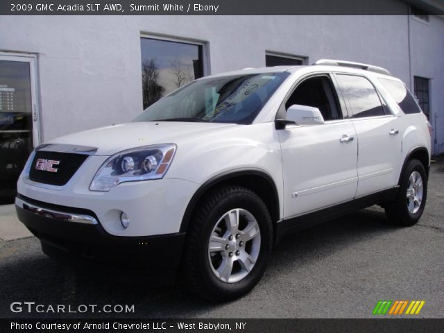 2009 GMC Acadia SLT AWD in Summit White