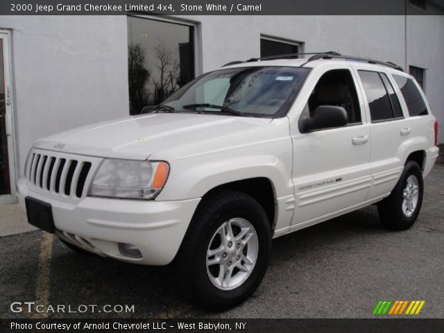 2000 White jeep grand cherokee limited