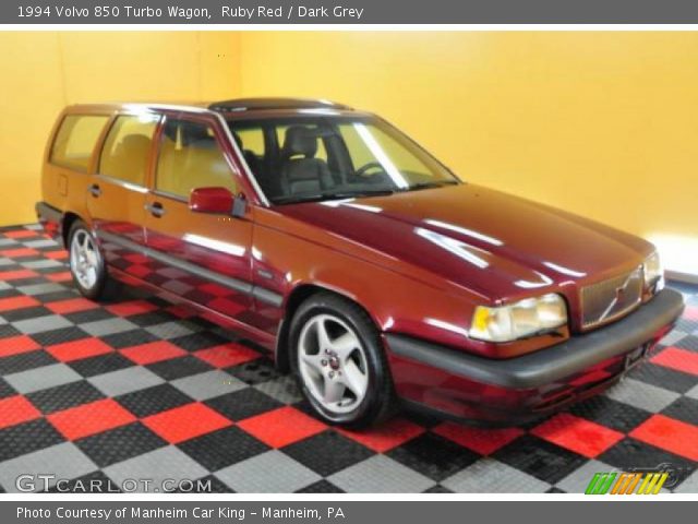 1994 Volvo 850 Turbo Wagon in Ruby Red