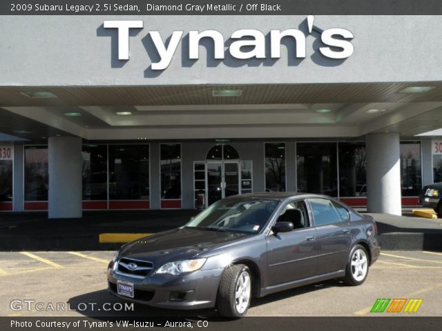 2009 Subaru Legacy 2.5i Sedan in Diamond Gray Metallic