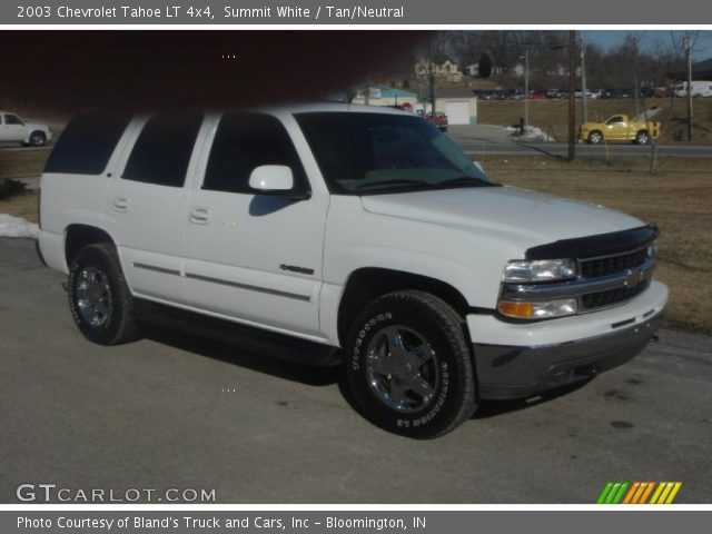 2003 Chevrolet Tahoe LT 4x4 in Summit White