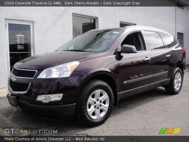 2009 Chevrolet Traverse LS AWD in Dark Cherry Metallic