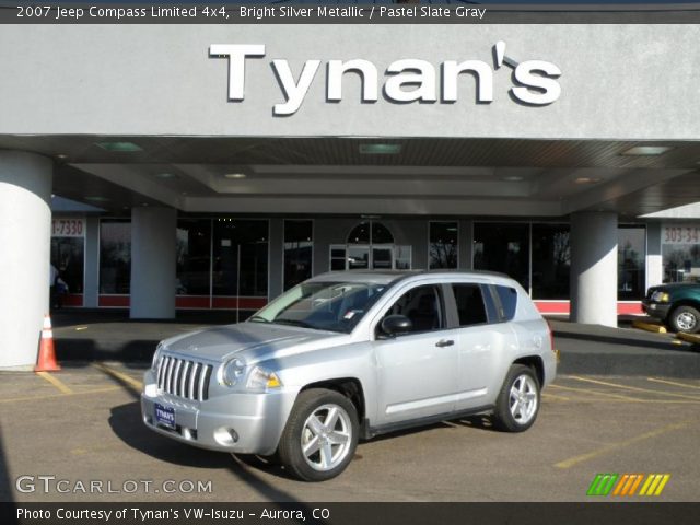 2007 Jeep Compass Limited 4x4 in Bright Silver Metallic