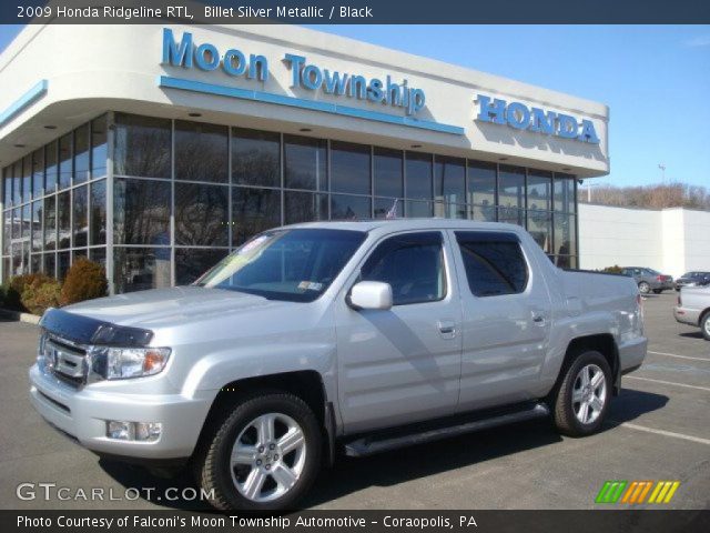 2009 Honda Ridgeline RTL in Billet Silver Metallic