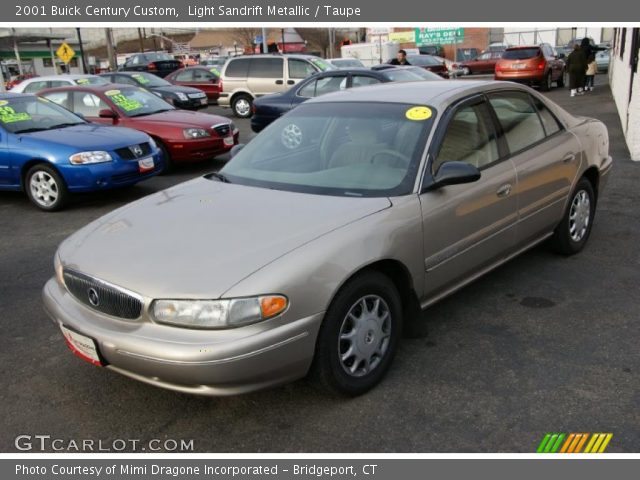 2001 Buick Century Custom in Light Sandrift Metallic