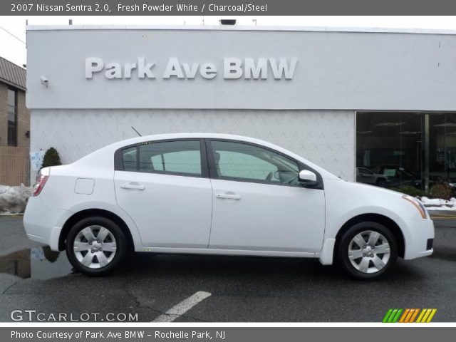 2007 Nissan Sentra 2.0 in Fresh Powder White