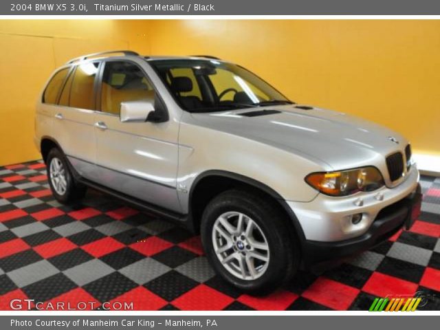 2004 BMW X5 3.0i in Titanium Silver Metallic