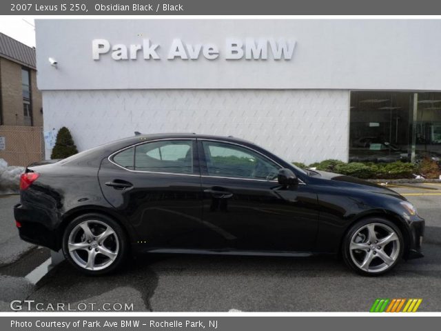 2007 Lexus IS 250 in Obsidian Black