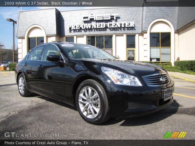 2009 Infiniti G 37 Sedan in Black Obsidian