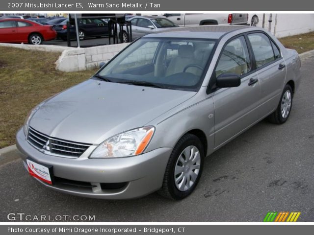 2007 Mitsubishi Lancer ES in Warm Sand Metallic