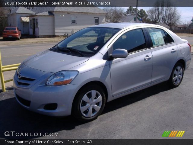 2008 Toyota Yaris Sedan in Silver Streak Mica