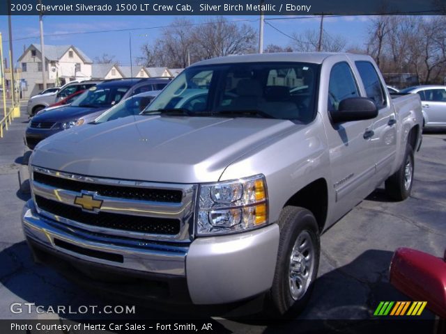 2009 Chevrolet Silverado 1500 LT Crew Cab in Silver Birch Metallic