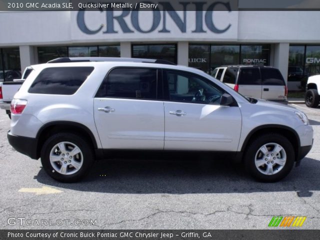 2010 GMC Acadia SLE in Quicksilver Metallic