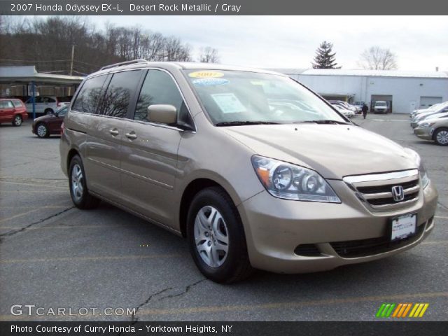 2007 Honda Odyssey EX-L in Desert Rock Metallic