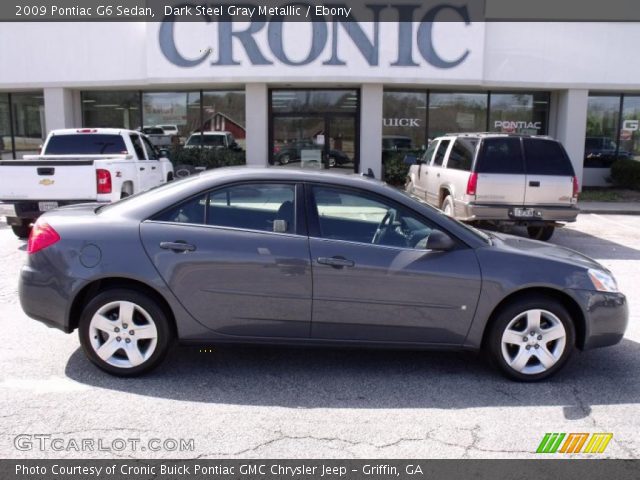 2009 Pontiac G6 Sedan in Dark Steel Gray Metallic