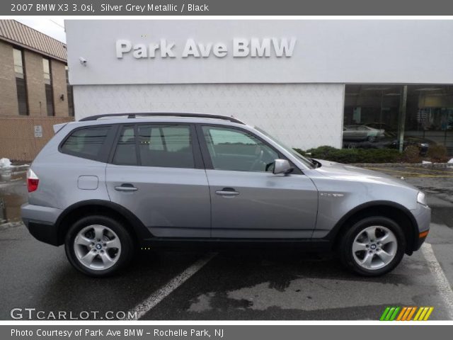 2007 BMW X3 3.0si in Silver Grey Metallic