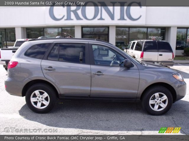2009 Hyundai Santa Fe GLS in Steel Gray