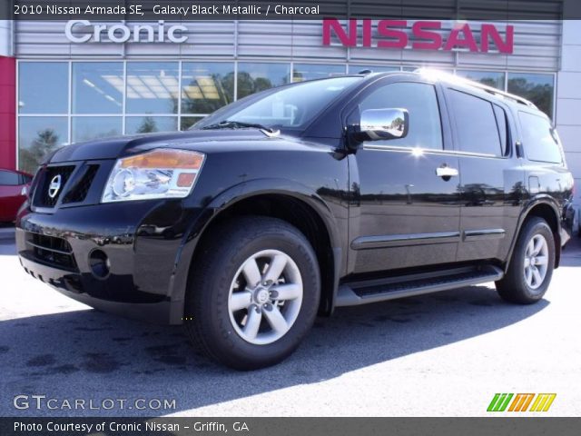 2010 Nissan Armada SE in Galaxy Black Metallic