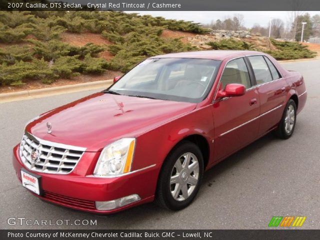 2007 Cadillac DTS Sedan in Crystal Red Tintcoat