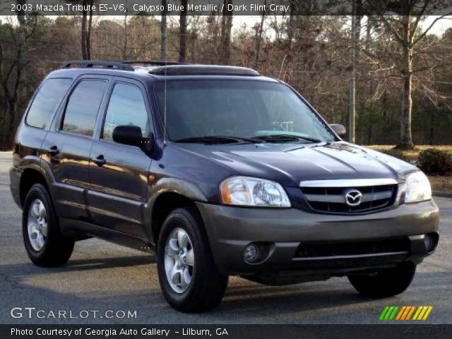 2003 Mazda Tribute ES-V6 in Calypso Blue Metallic