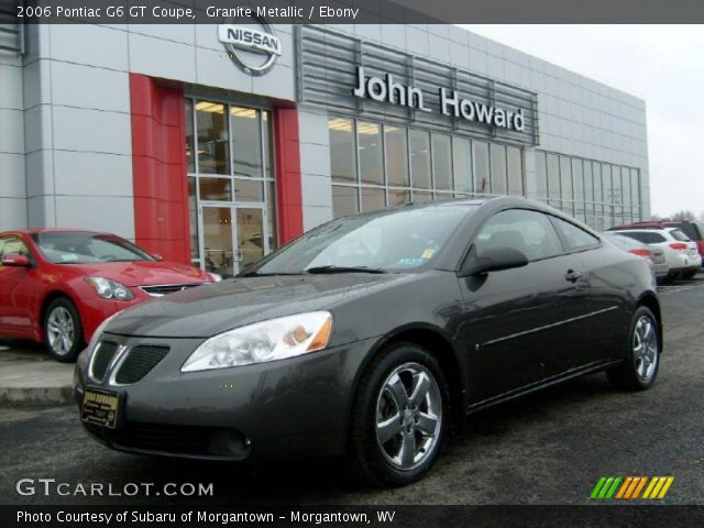 2006 Pontiac G6 GT Coupe in Granite Metallic