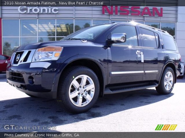 2010 Nissan Armada Platinum in Navy Blue Pearl