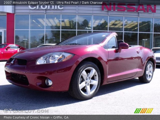 2007 Mitsubishi Eclipse Spyder GS in Ultra Red Pearl