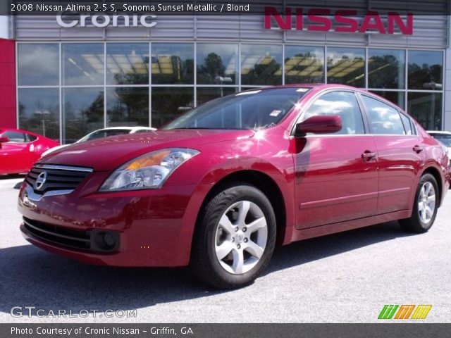 2008 Nissan Altima 2.5 S in Sonoma Sunset Metallic