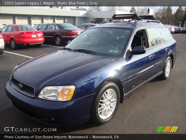 2003 Subaru Legacy L Wagon in Mystic Blue Pearl
