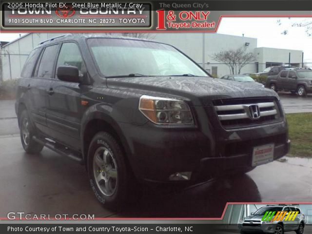 2006 Honda Pilot EX in Steel Blue Metallic