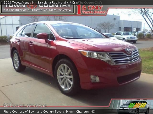 2009 Toyota Venza I4 in Barcelona Red Metallic