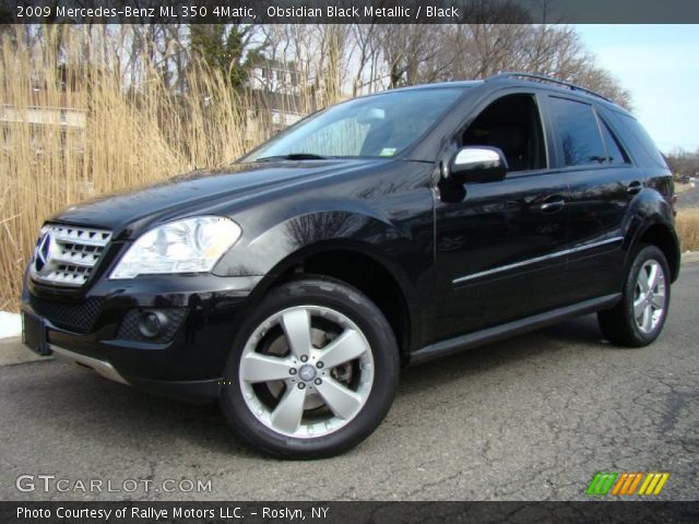 2009 Mercedes-Benz ML 350 4Matic in Obsidian Black Metallic