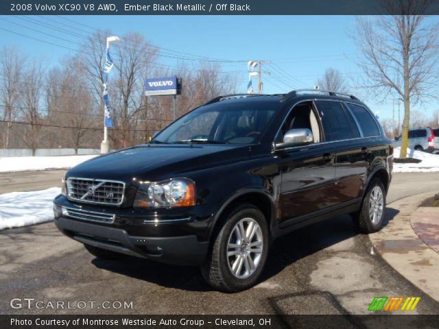 2008 Volvo XC90 V8 AWD in Ember Black Metallic