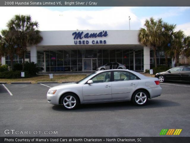 2008 Hyundai Sonata Limited V6 in Bright Silver