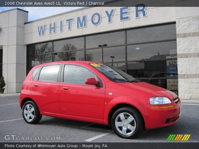 2008 Chevrolet Aveo Aveo5 LS in Victory Red